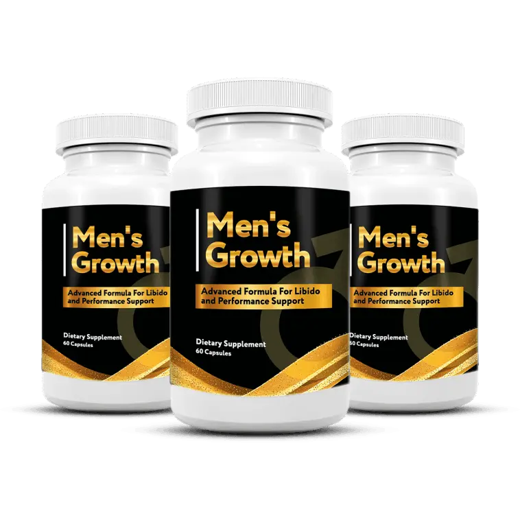mens growth 3 bottles